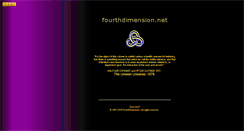 Desktop Screenshot of fourthdimension.net